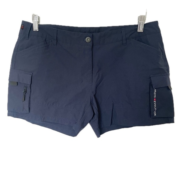 Musto Evolution 4” Performance Shorts Navy Blue Sailing Women’s Size UK 14 US 10